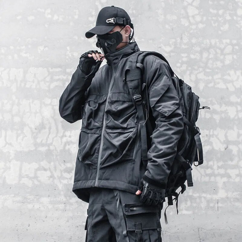 Cyberpunk samurai jacket – CYBER TECHWEAR