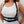 Goth Leather Waist Wide Harness — women's black faux-leather goth harness accessory