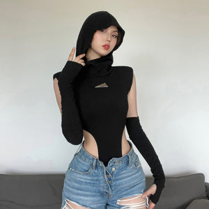Sleeveless Bodysuit Techwear