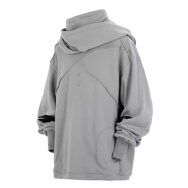 Cyberpunk grey hoodie