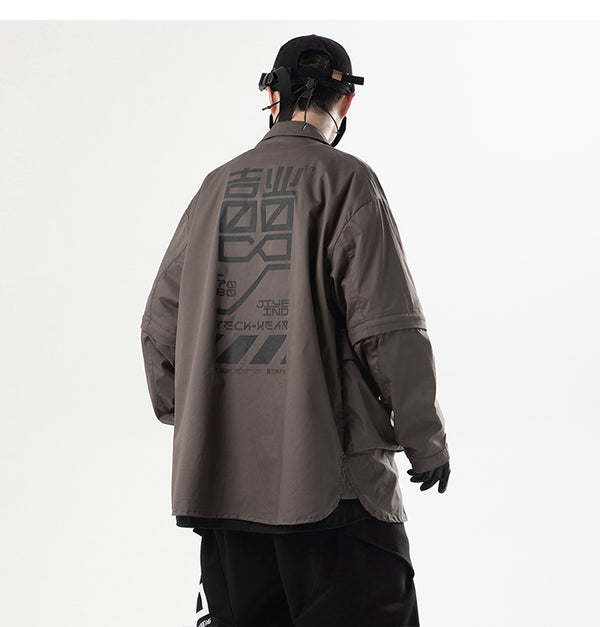 Design Techwear Summer Shirt