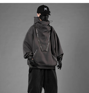 Techwear Summer Hoodie Harajuku
