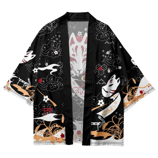 Male kimono kitsune
