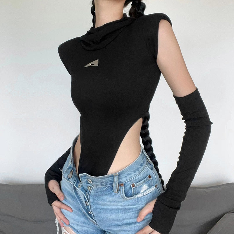 Sleeveless Bodysuit Techwear: Urban Elegance Redefined – CYBER TECHWEAR