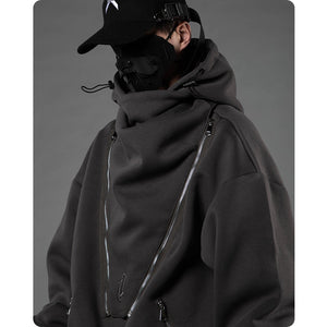 Techwear Black Tactical Hoodie