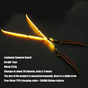 Katana style lightsaber