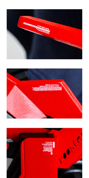 Cyberpunk red headphones