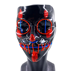Masque Cyberpunk Halloween Néon Led