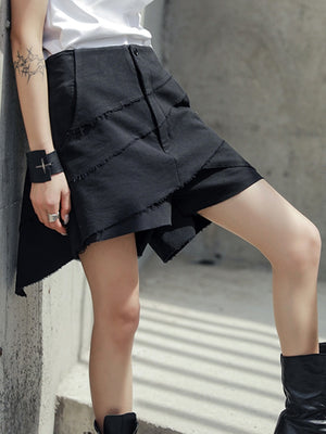 High Waist Techwear Shorts