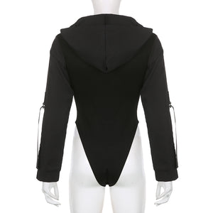 Zipper Bodysuit Techwear