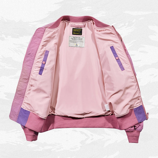 Vintage Pink Techwear Jacket
