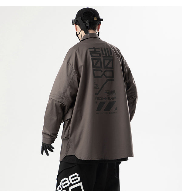 Design Techwear Summer Shirt