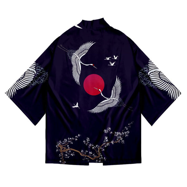 Cranes Male kimono