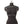 Punk Leather Chest Harness — women's black faux-leather goth harness accessory