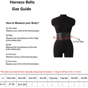 Punk PU Leather Waist Corset Belt — women's black faux-leather goth belt accessory