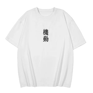 Embroidery Techwear T-Shirt Casual