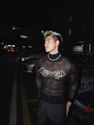 Techwear Mesh Compression Shirt