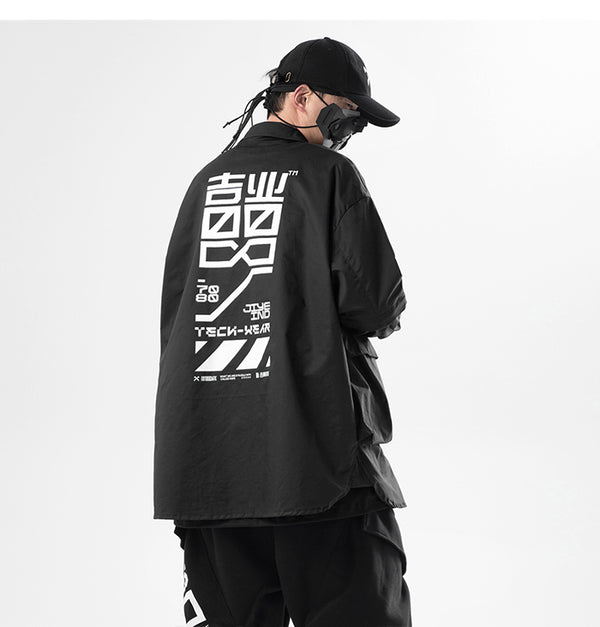 Design Techwear Summer Shirt