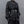 Goth Chain Harness — women's black faux-leather goth harness accessory