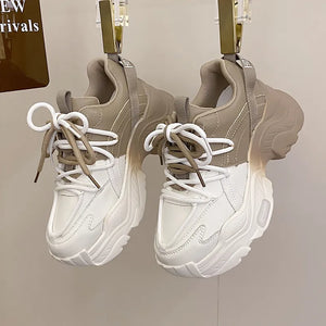 Platform Shoes White Sneakers