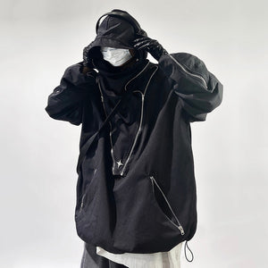 Fashion Techwear Jacket Cargo