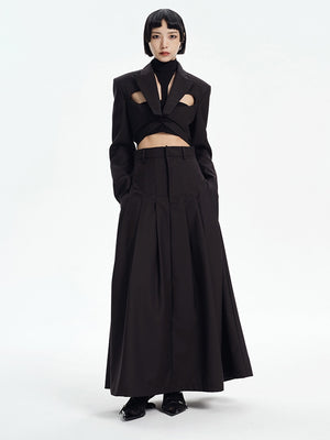 Elegant Techwear Skirt