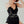 Goth Leather Chest Harness — women's black faux-leather goth harness accessory