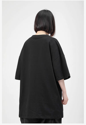 Embroidery Techwear T-Shirt Casual