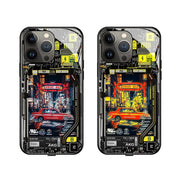 Funda de teléfono Cyberpunk japonesa