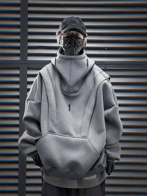 Cyberpunk Hoodie Space Walking