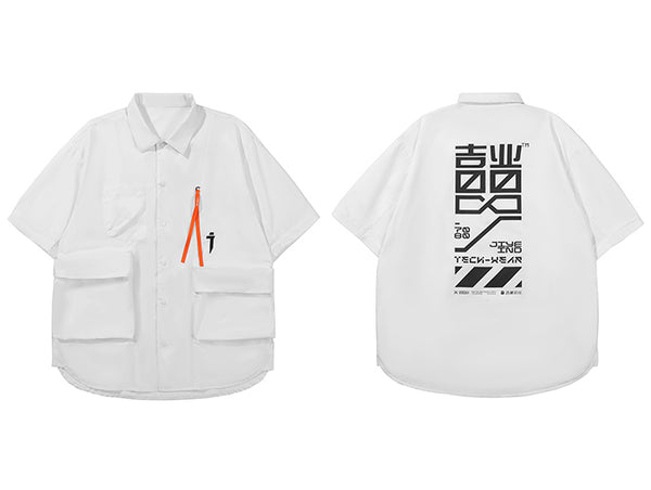 Design Techwear Summer Shirt