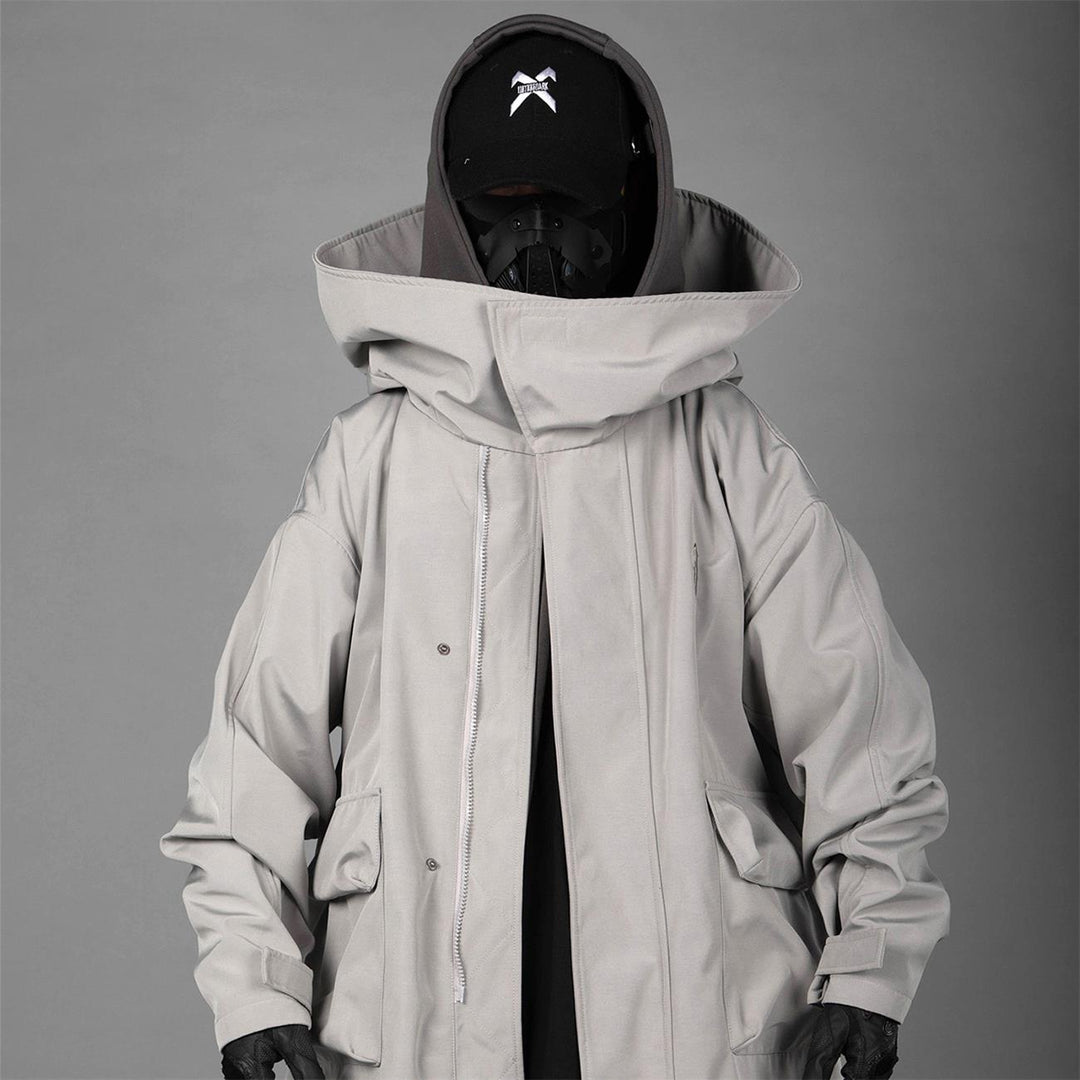 Loading image: Long Techwear Summer Parka