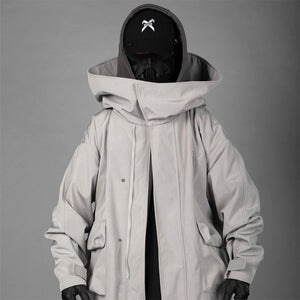 Long Techwear Summer Parka