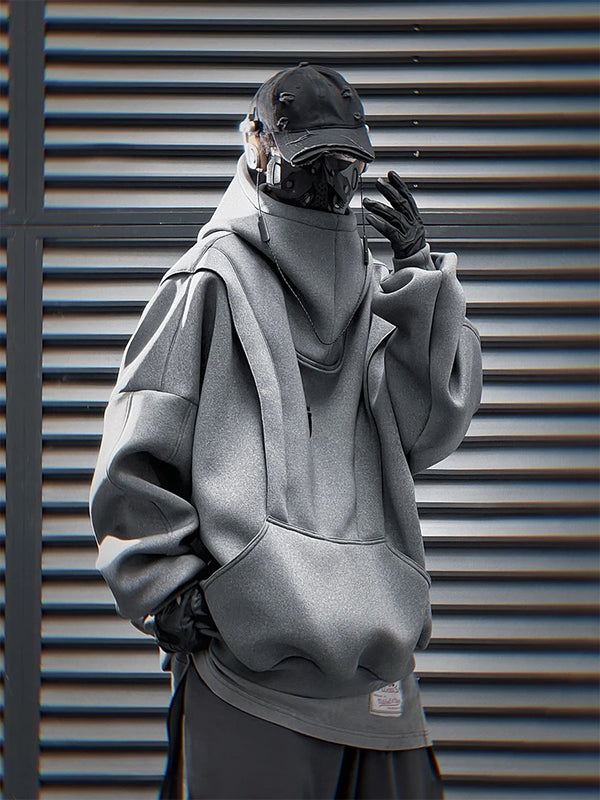 Cyberpunk Hoodie Space Walking