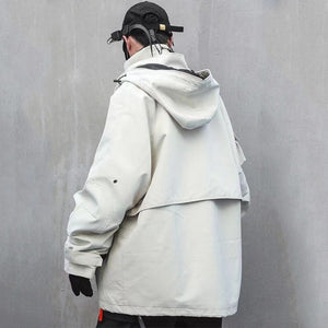 High collar Techwear Jacket