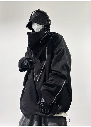 Fashion Techwear Jacket Cargo