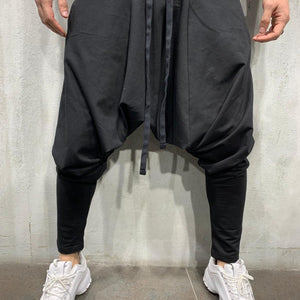 Techwear harem pants