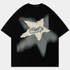 Oversized Techwear T Shirt Star