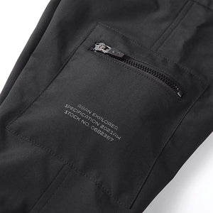 Black Cargo Techwear Pants