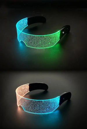 Cyberpunk Party LED Glasses