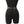 Goth Chain wide Waist Harness — women's black faux-leather goth harness accessory