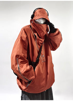 Fashion Techwear Jacket Cargo