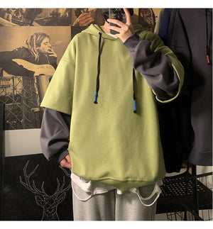 Oversized Techwear Hoodie Korean