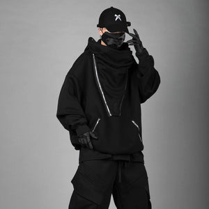 Techwear Summer Hoodie Harajuku