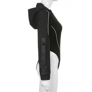 Zipper Bodysuit Techwear