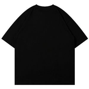 Oversized Techwear T Shirt Star