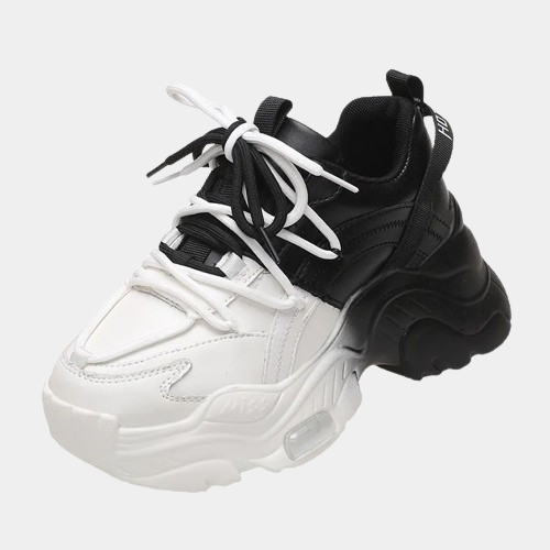Platform Shoes White Sneakers | CYBER TECHWEAR