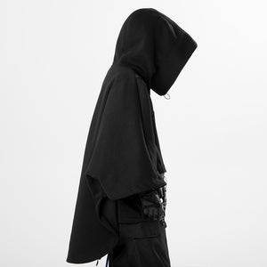 Cyberpunk crop hoodie