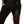 Goth Thigh Garter — women's black faux-leather goth garter accessory