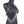 Goth Leather suspender Waist Harness Chain — women's black faux-leather goth chain accessory